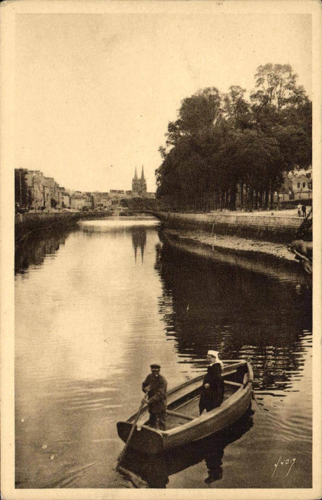 CPA Quimper Le Passeur de L Odet