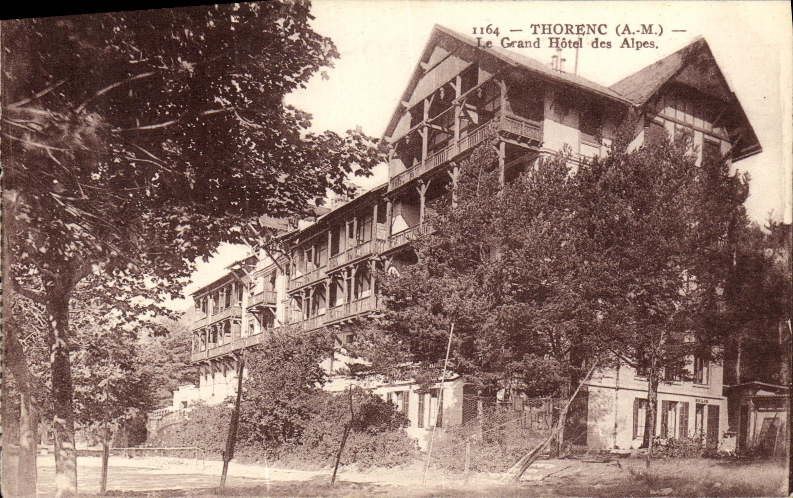 CPA Thorenc Le Grand Hotel des Alpes