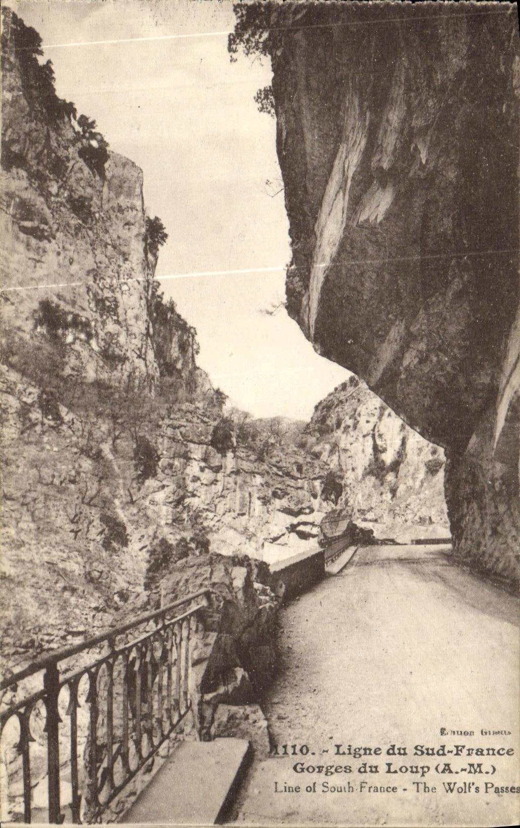 CPA Thorenc Ligne du Sud France Gorges du Loup 