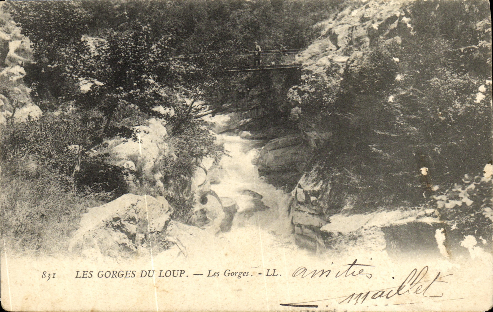CPA Les Gorges Du Loup Les Gorges