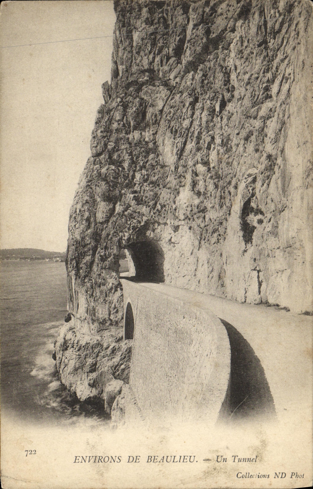 CPA Environs De Beaulieu Un Tunnel
