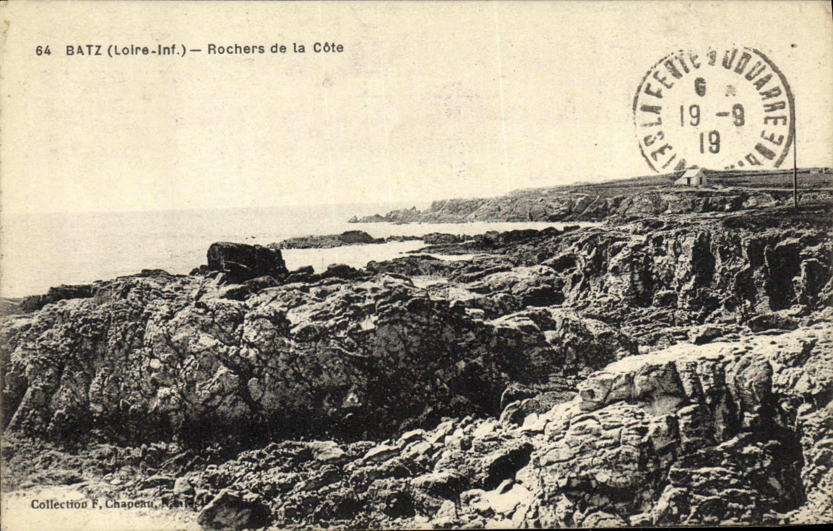 VINTAGE POSTCARD Batz Rocks of the dimension