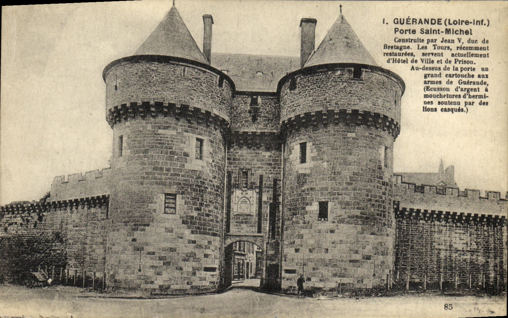 CPA Guerande Porte Saint Michel