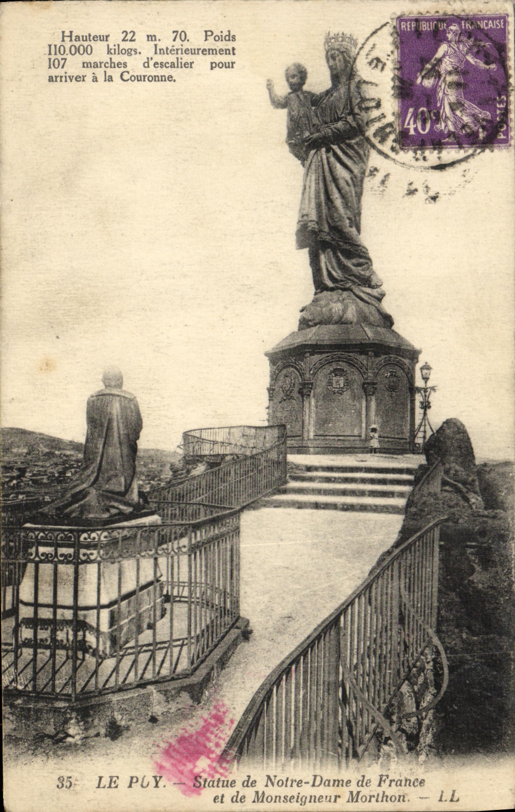 Reglas de Puy de la POSTAL de la VENDIMIA de Notre Dame de Francia y mosneignor Morthon