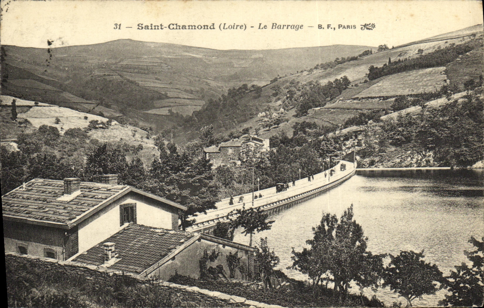 CPA Saint Chamond Loire Le barrage