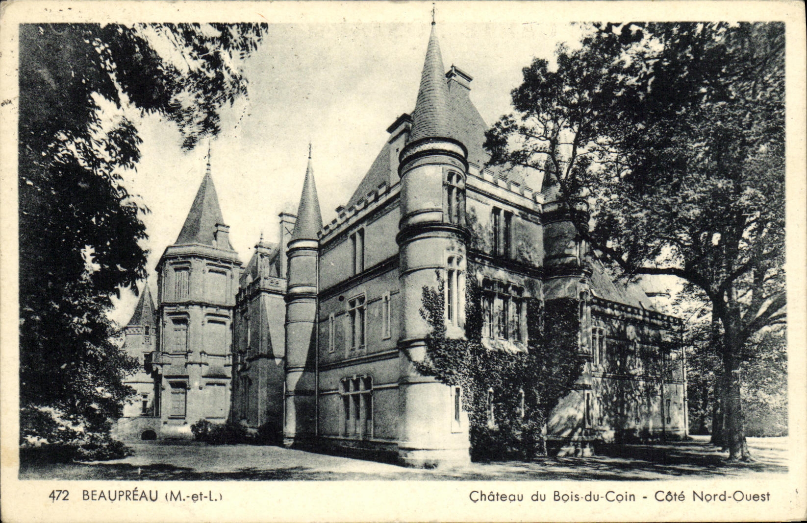 CPA Beaupreau Chateau du Bois du Coin Cote Nord Ouest