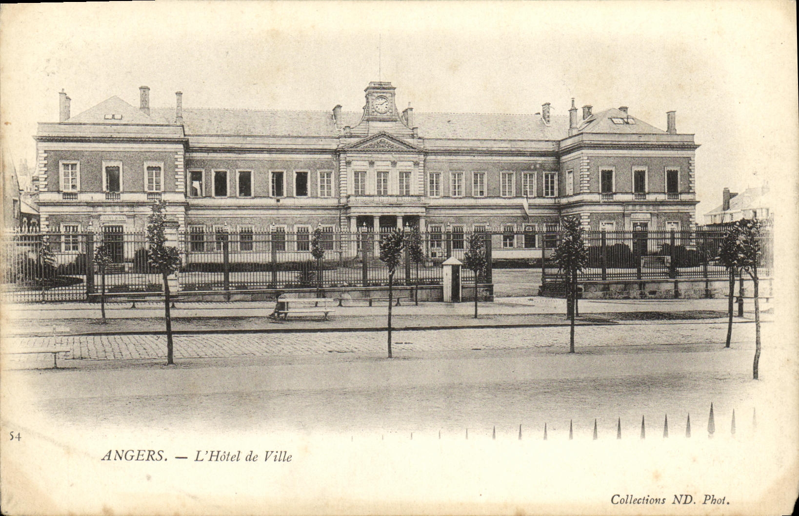 CPA Angers L Hotel de Ville