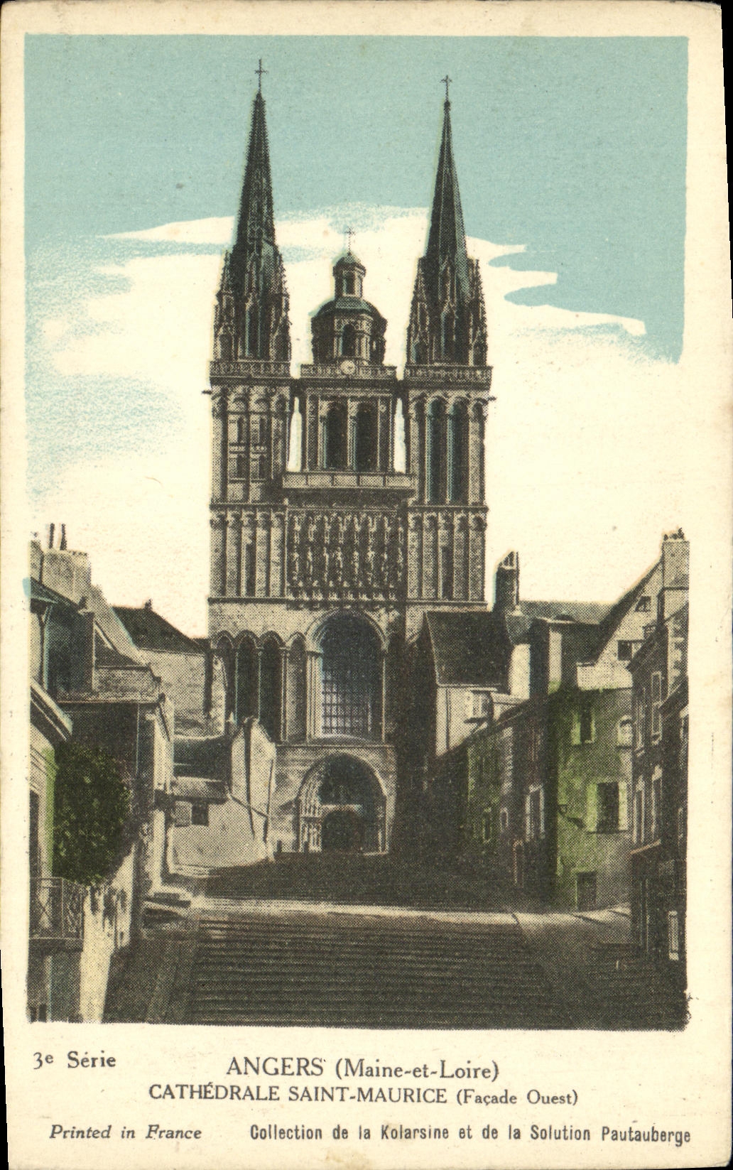 CPA Angers Cathedrale Saint Maurice 