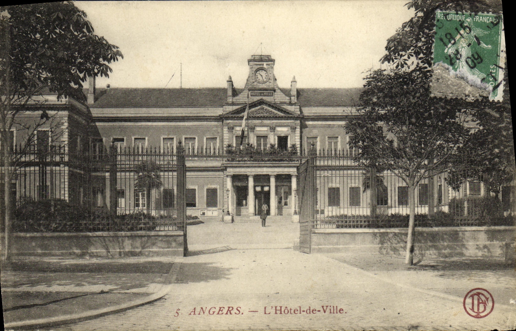 CPA Angers L Hotel de Ville