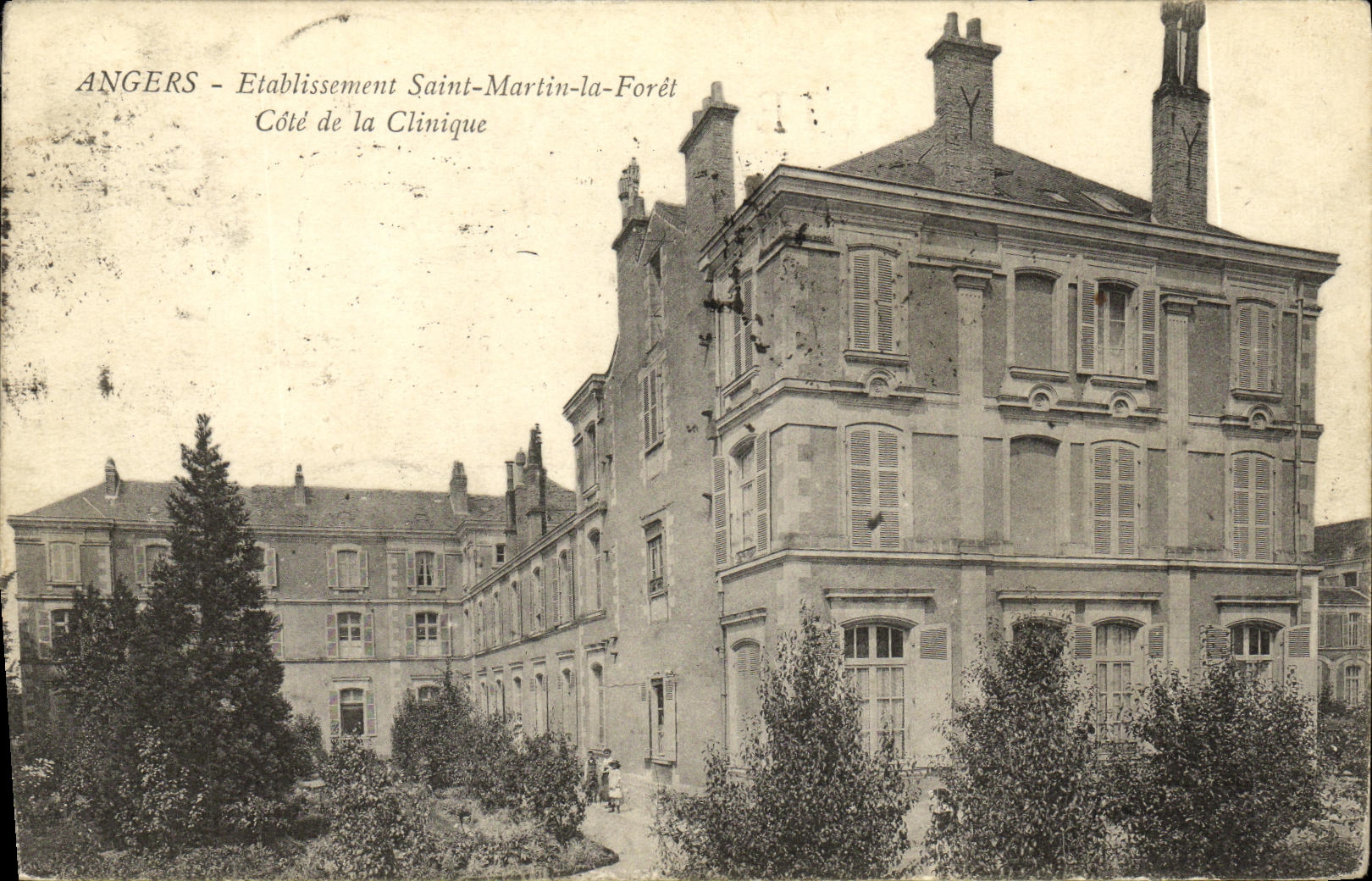 CPA Angers Etablissement Saint Martin la Foret Cote de la Clinique