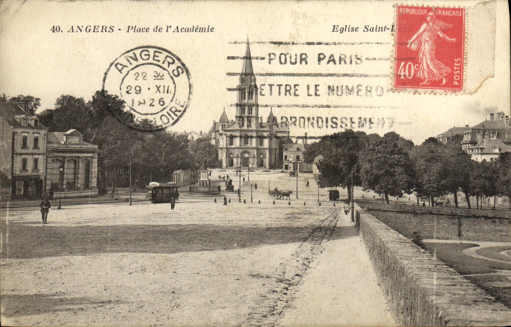 CPA Angers Place de l Academie