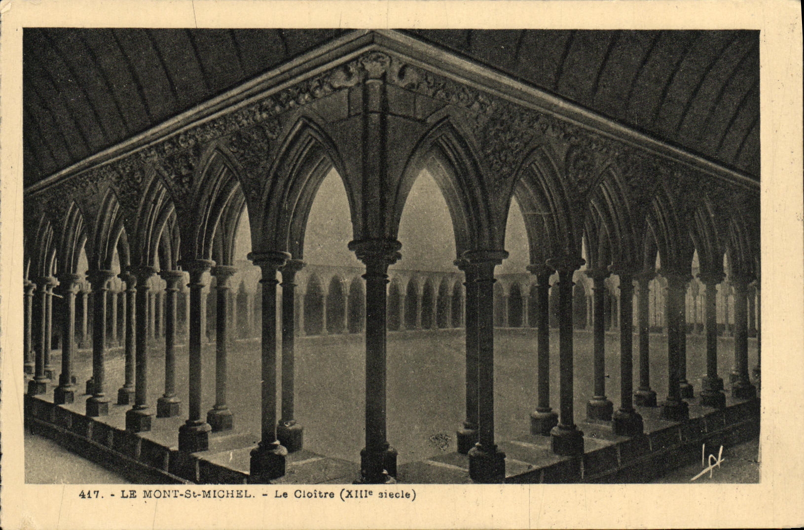 CPA Le Mount St Michel Le Cloitre