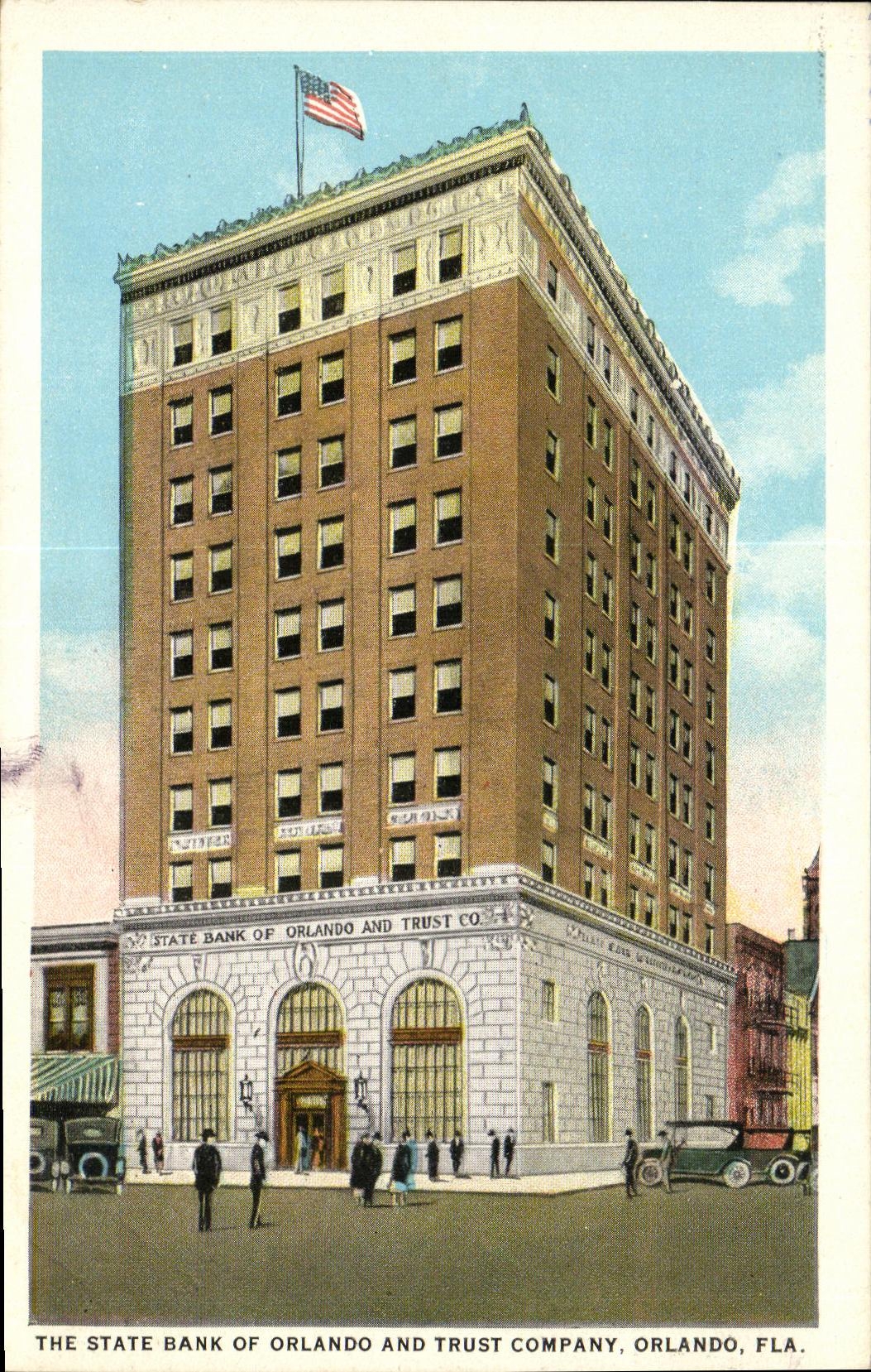 CPA the state bank of orlando and Trust Company Orlando
