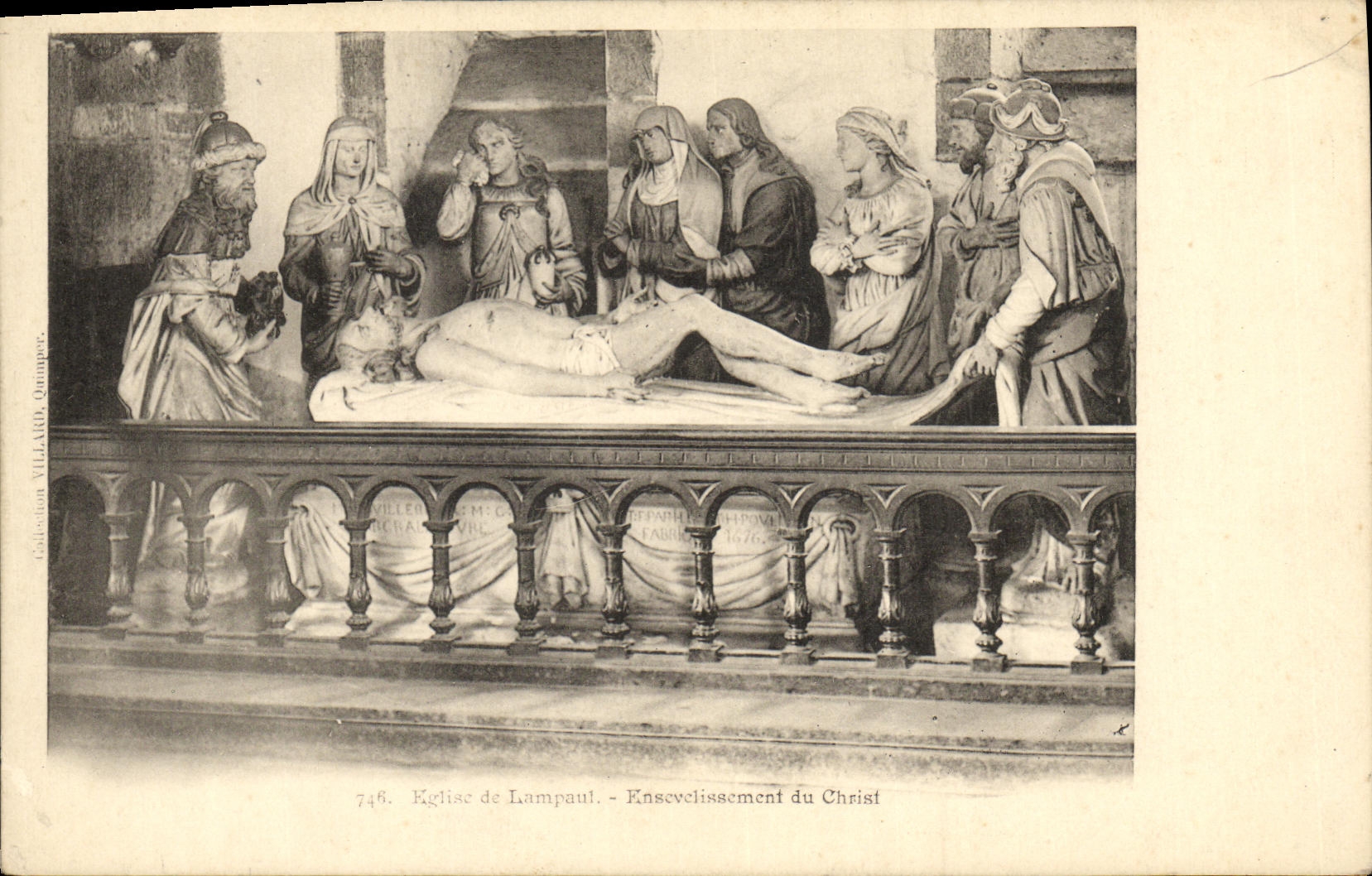 CPA Eglisede Mapaul Ensevelissement du Christ 