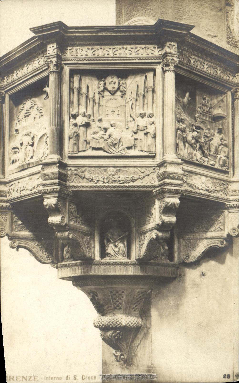CPA Firenze Inetrno di s Croce