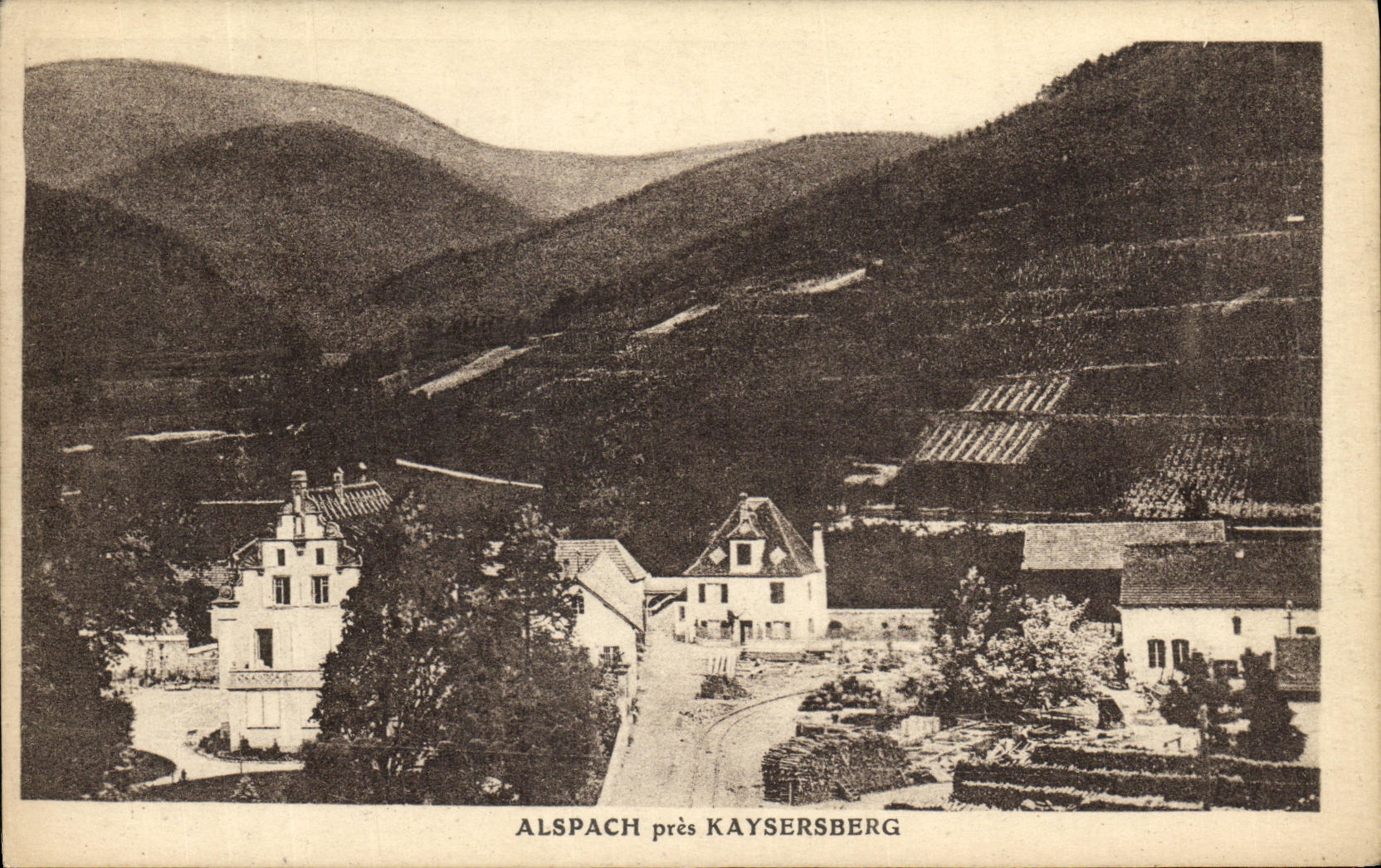 CPA Alspach pres Kaysersberg