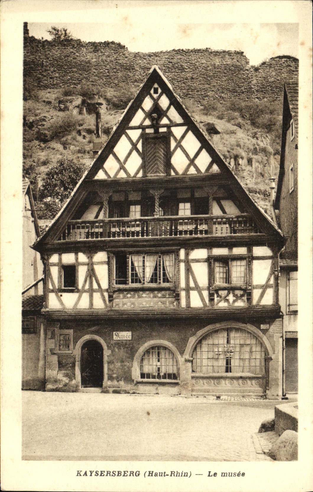 CPA Kaysersberg Le Musee