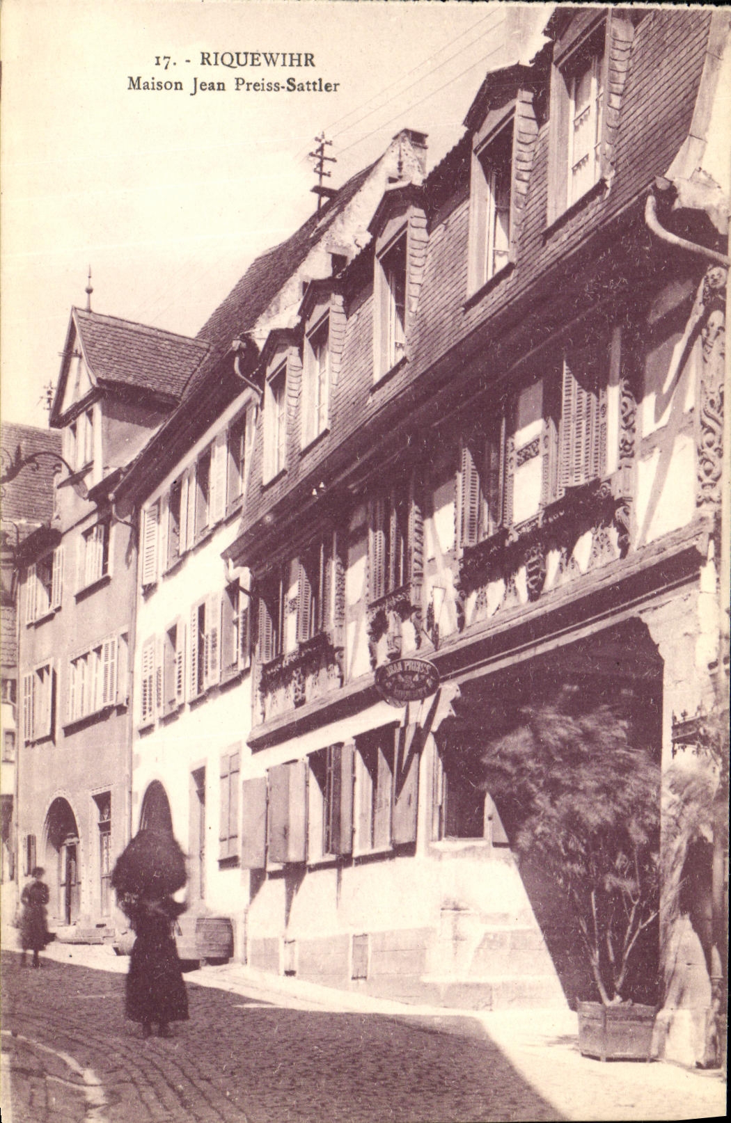 CPA Riquewihr Maison Jean Preiss Sattler