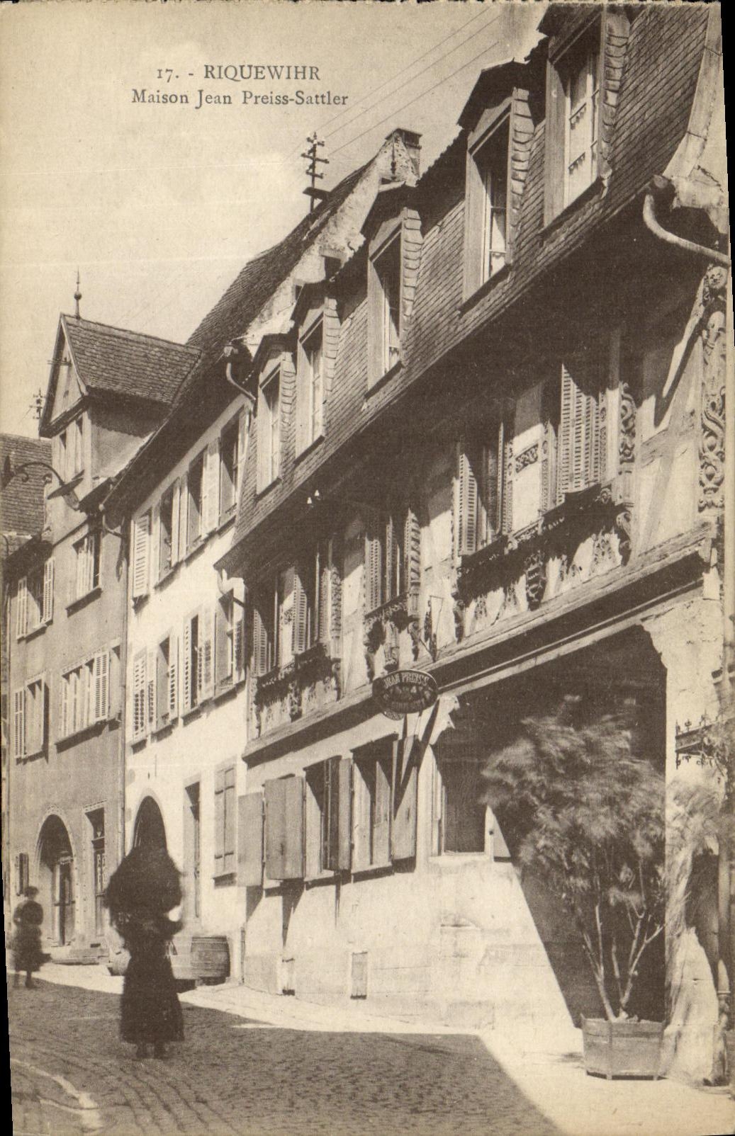 CPA Riquewihr Maison Jean Preiss Sattler