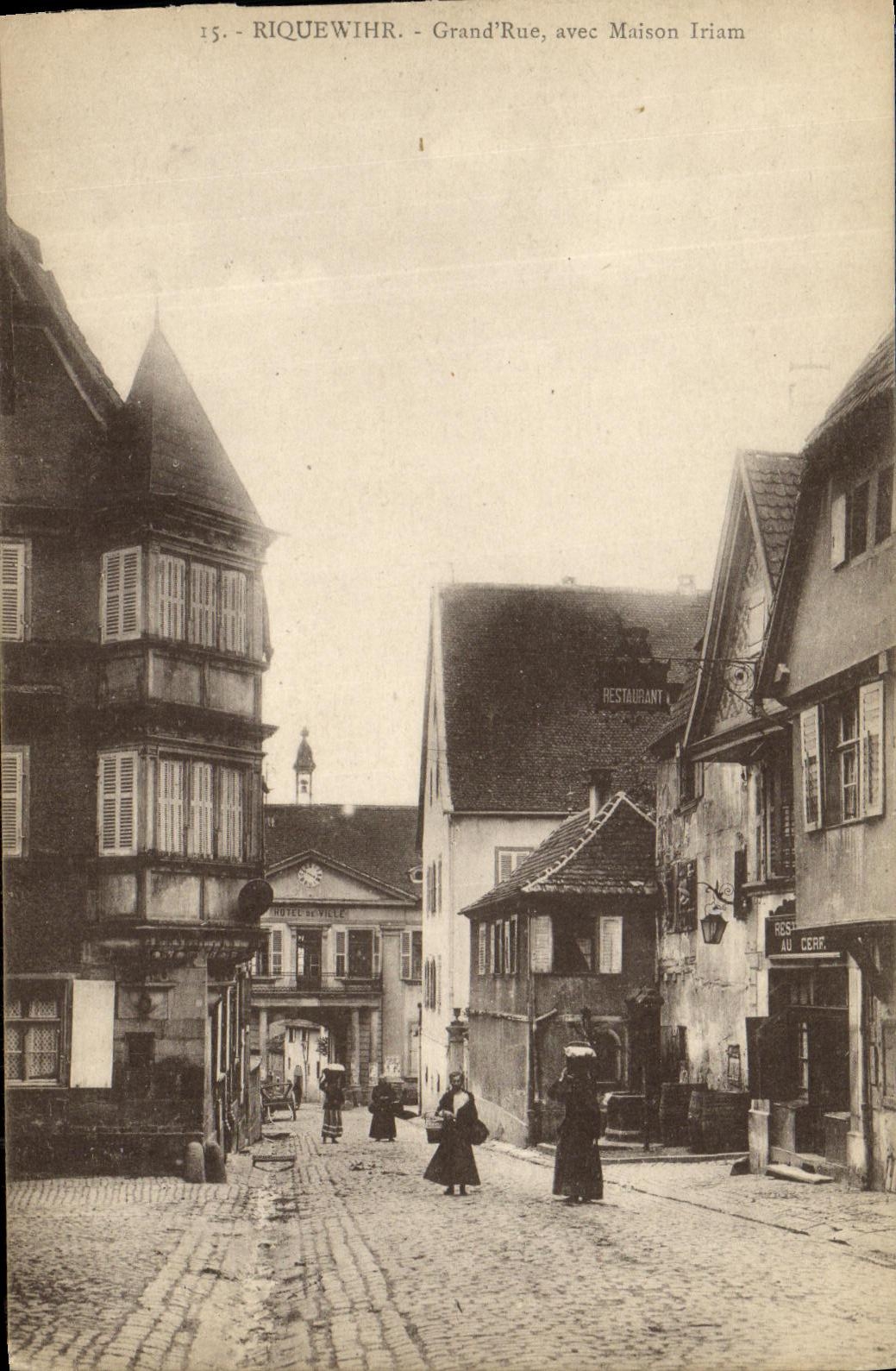 CPA Riquewihr Grand Rue Maison Friam