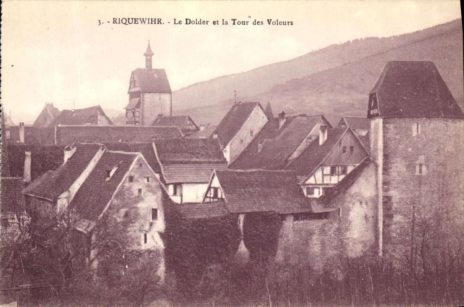 CPA Riquewihr Le Dolder et la Tour des Voleurs