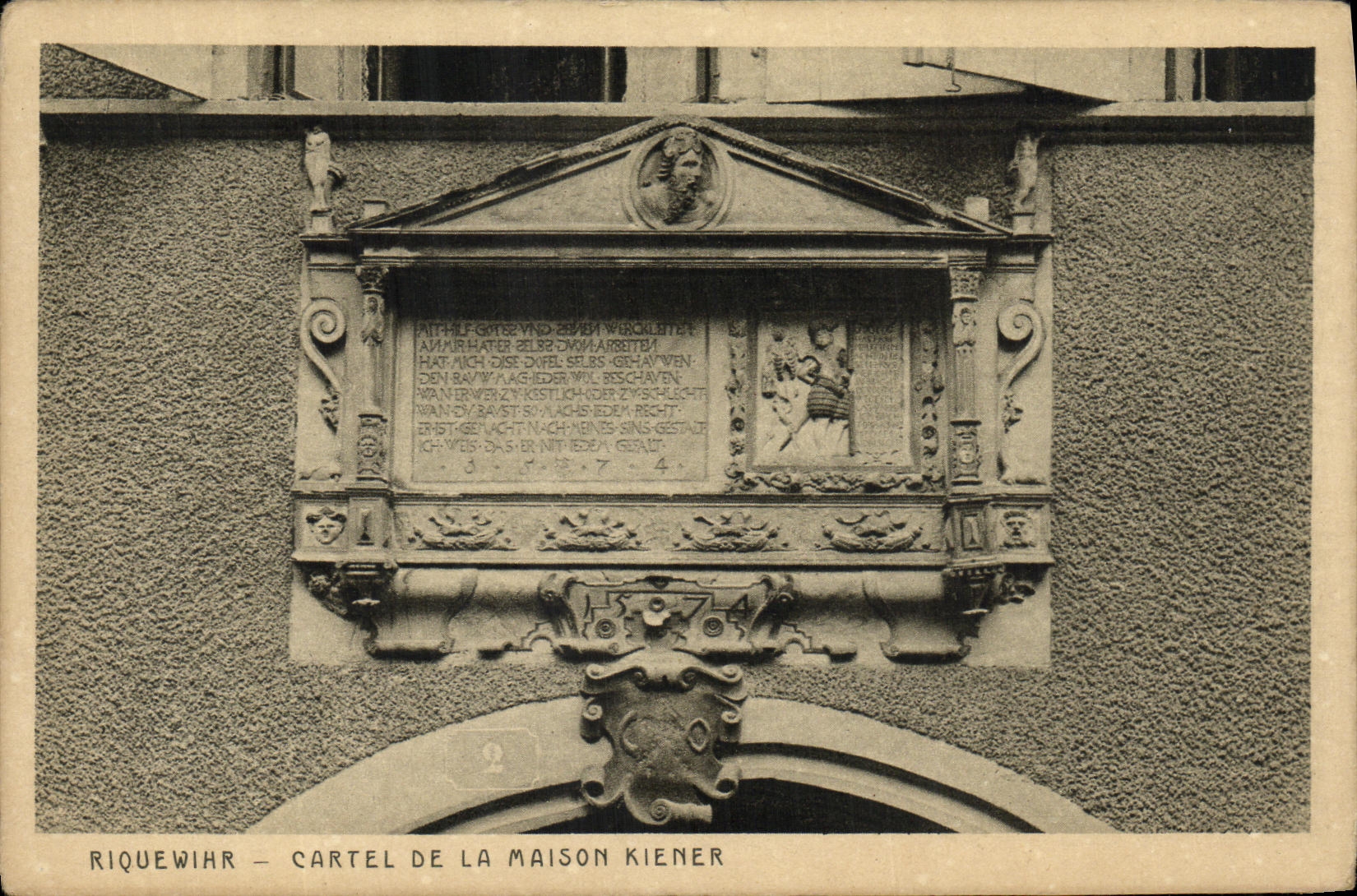 CPA Riquewihr Cartel De La Maison Kiener