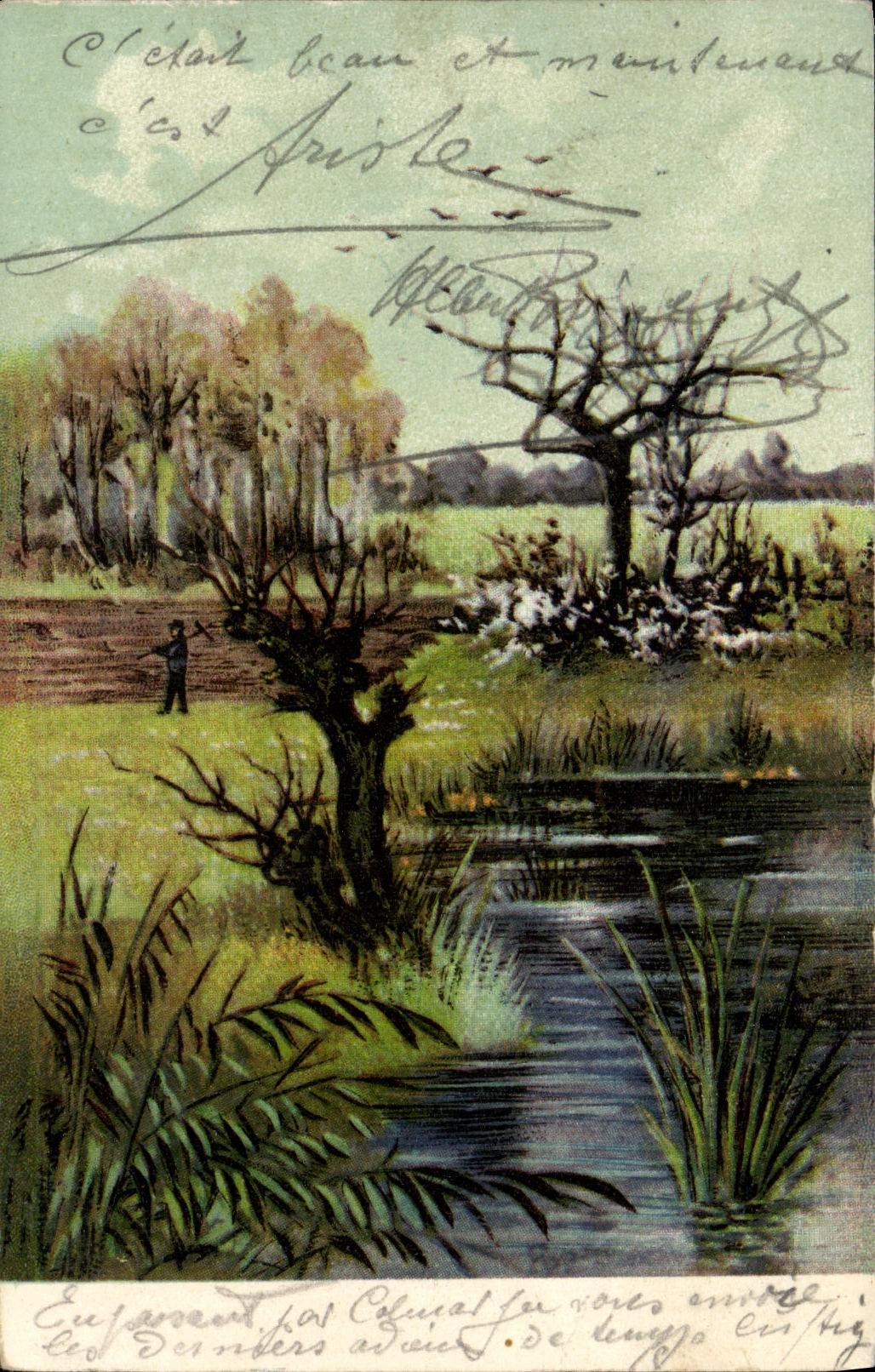 Imaginacion de Colmar de la POSTAL de la VENDIMIA