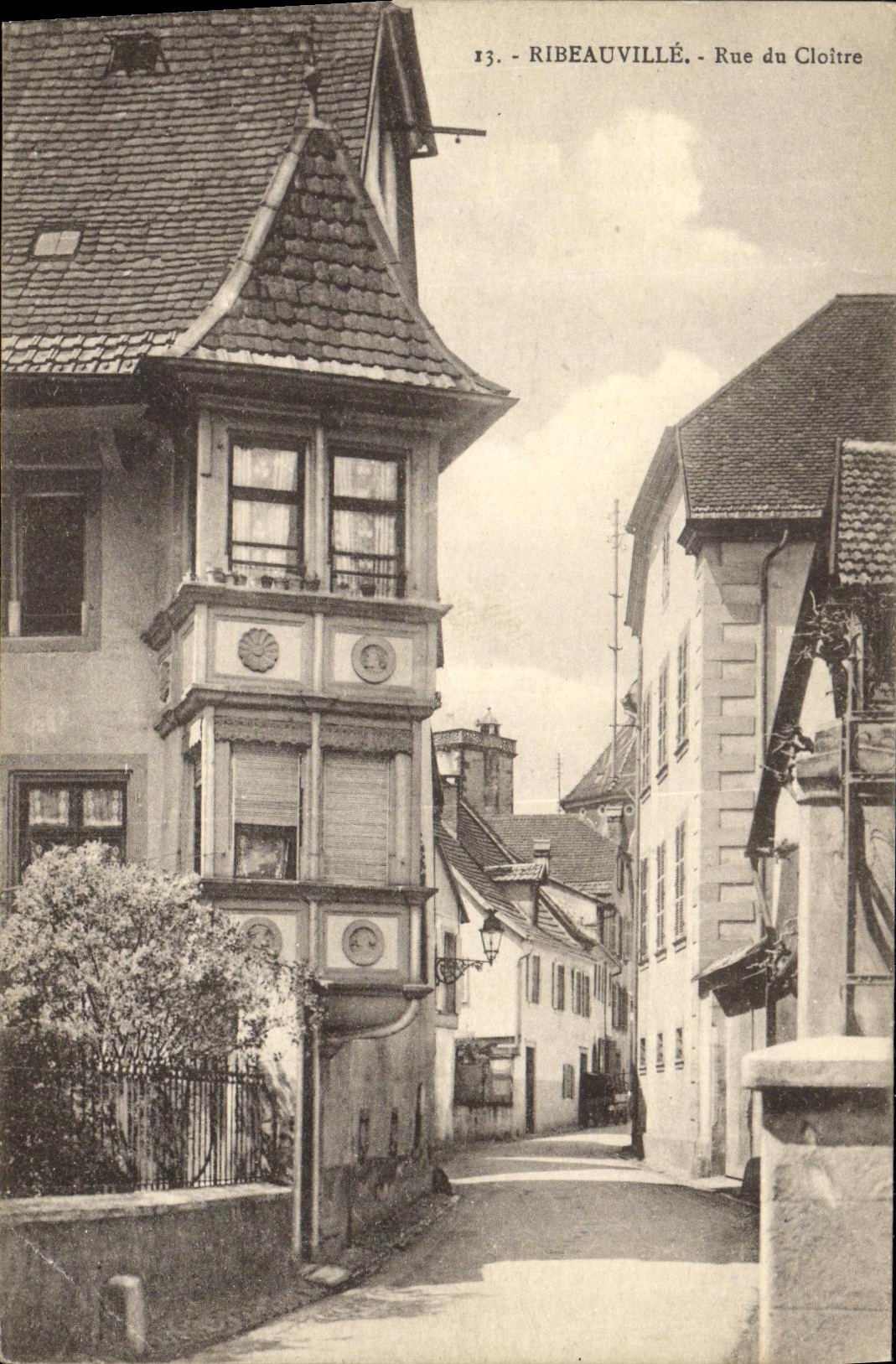 CPA Ribeauville Rue du Cloitre