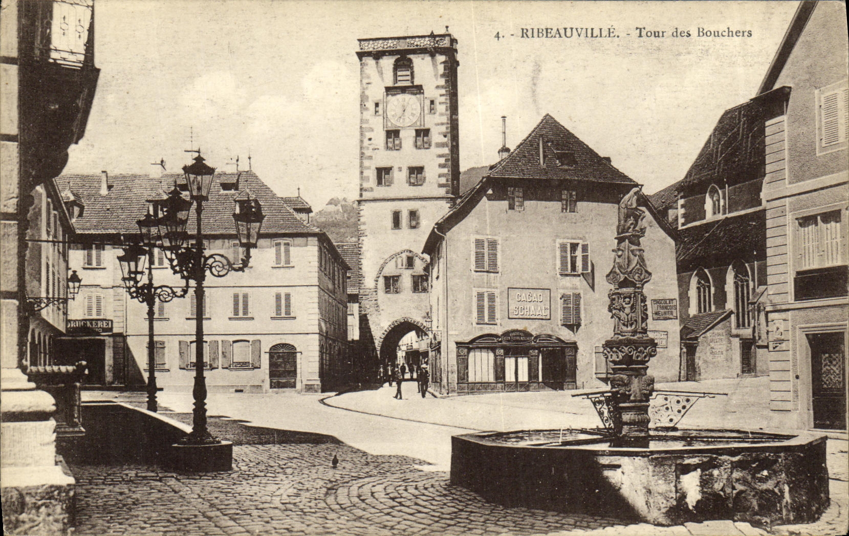 CPA Ribeauville Tour des Bouchers