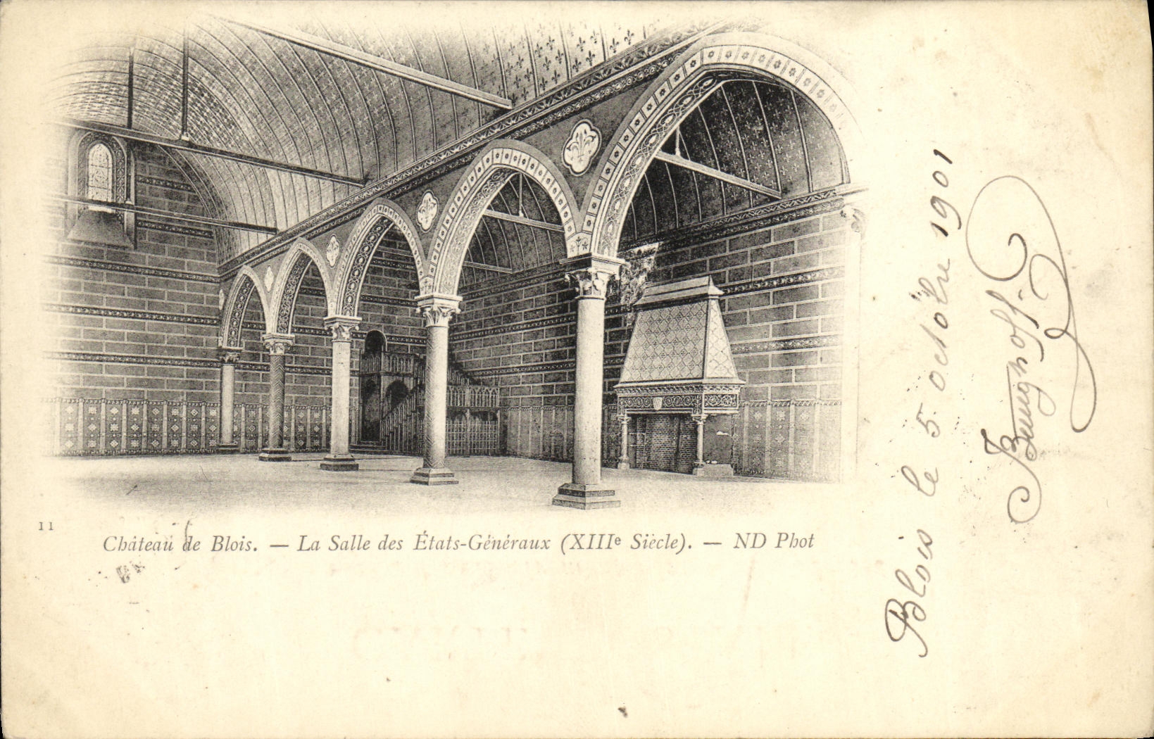 CPA Blois La Salle des Etats Generaux