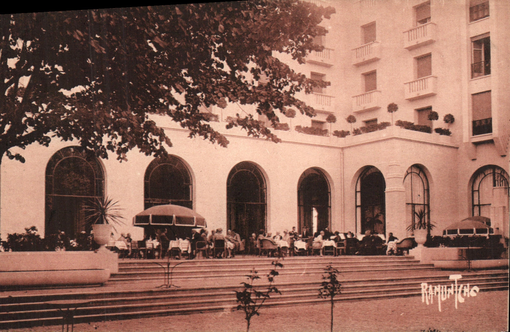 Hotel esplendido de Dax de la POSTAL de la VENDIMIA