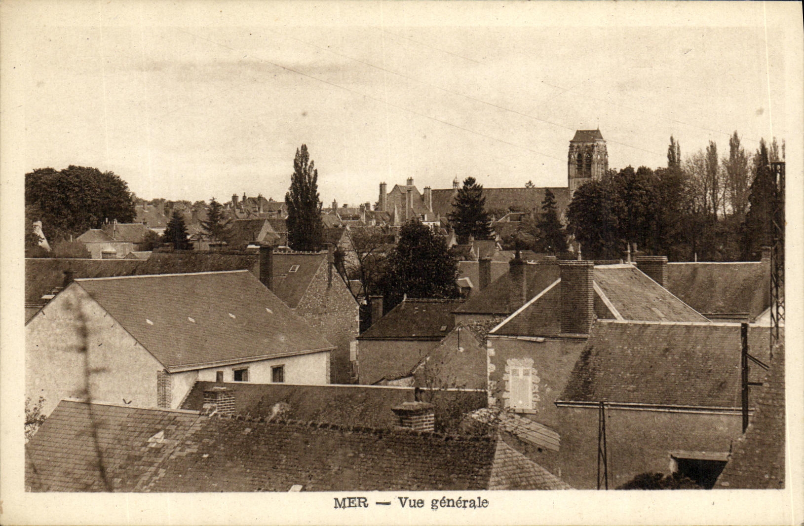 VINTAGE POSTCARD Sea View