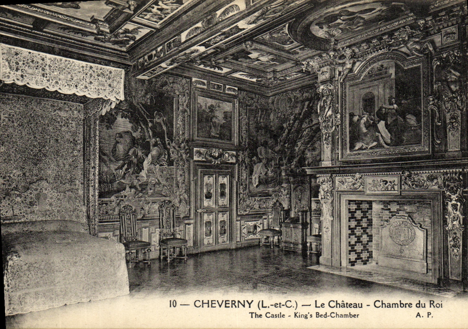 CPA Cheverny Le Chateau Chambre du Roi