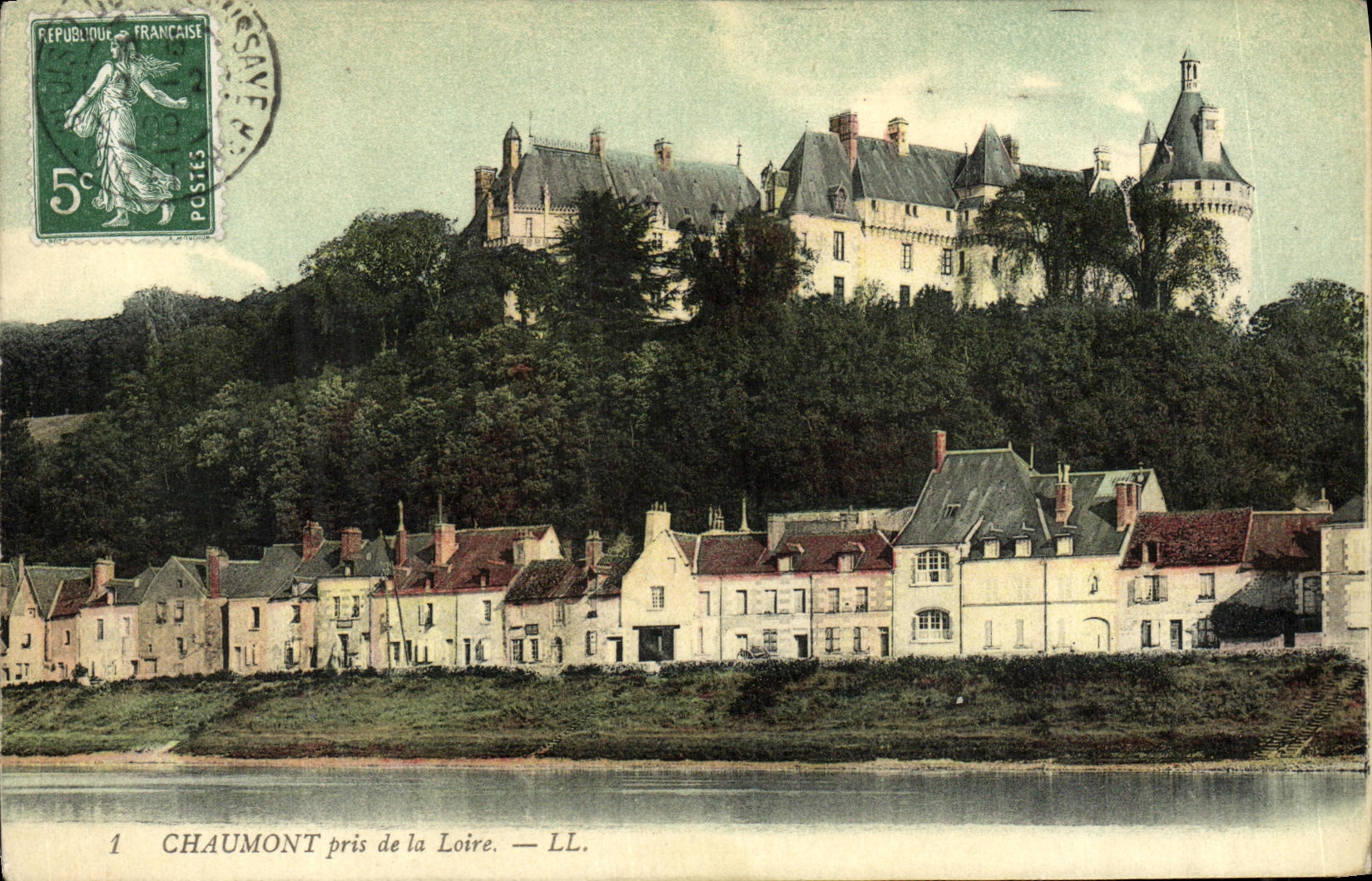 CPA Chaumont pris de la Loire