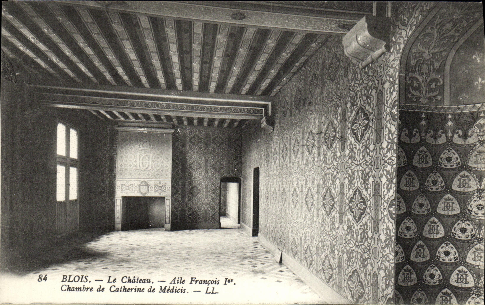 CPA Chateau de Blois Aile Francois 1er Chambre de Catherine de Medicis