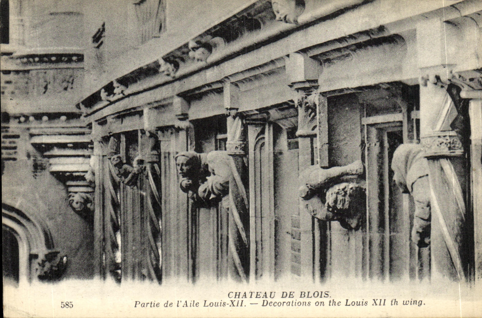 CPA Blois De Chateau Aille Louis XII 