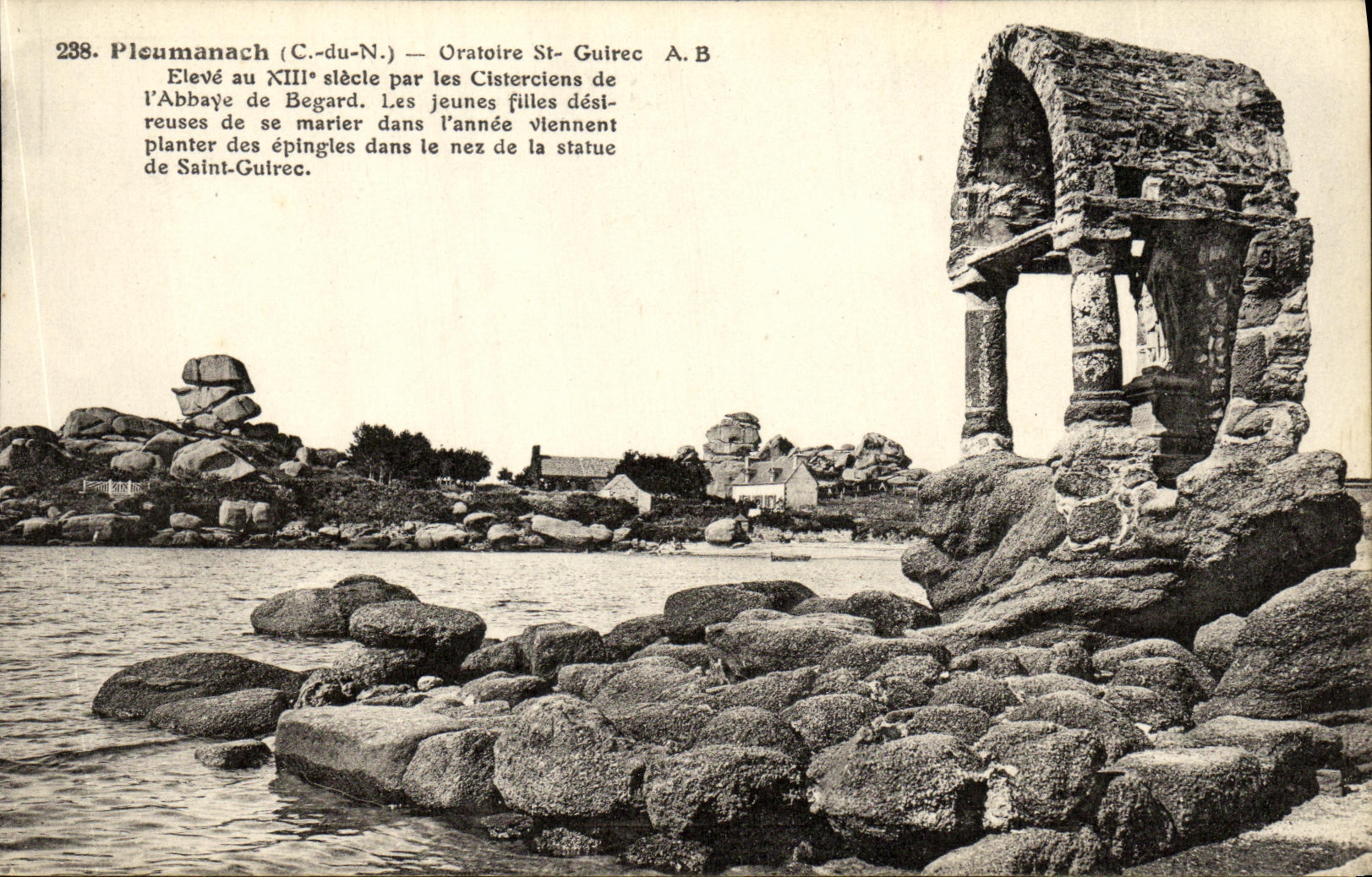 CPA Ploumanch L Oratoire Guirec 