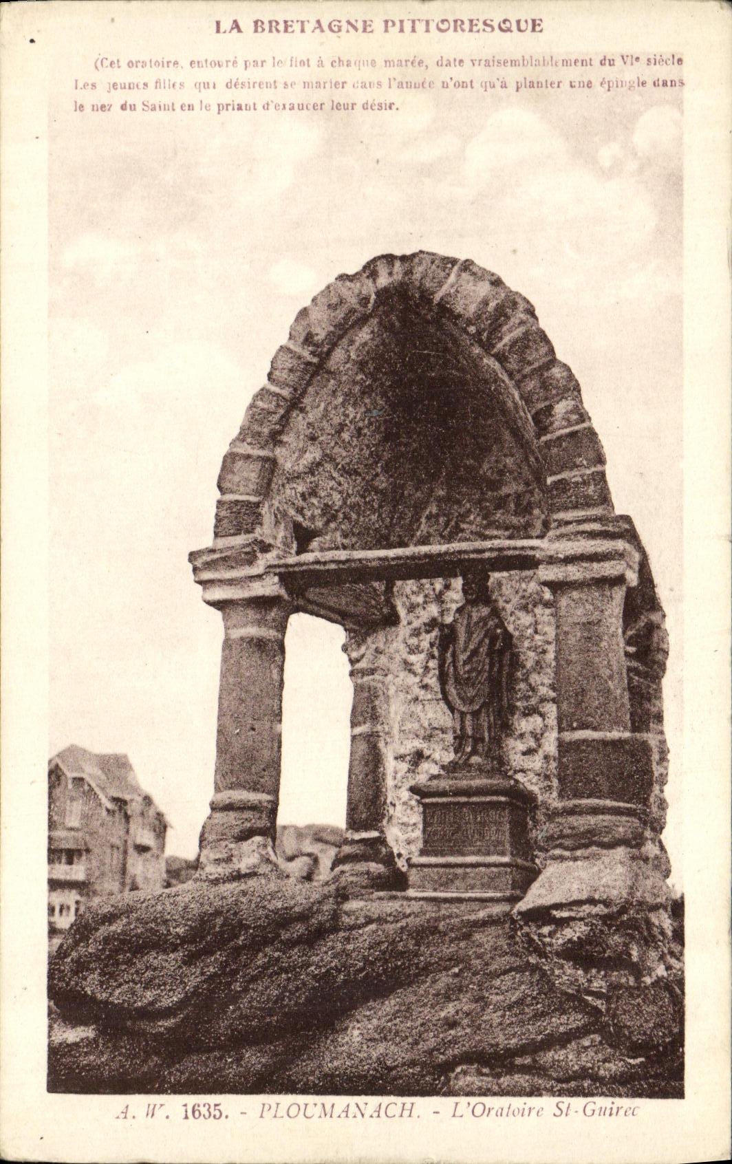 CPA Ploumanach L Oratoire St Guirec
