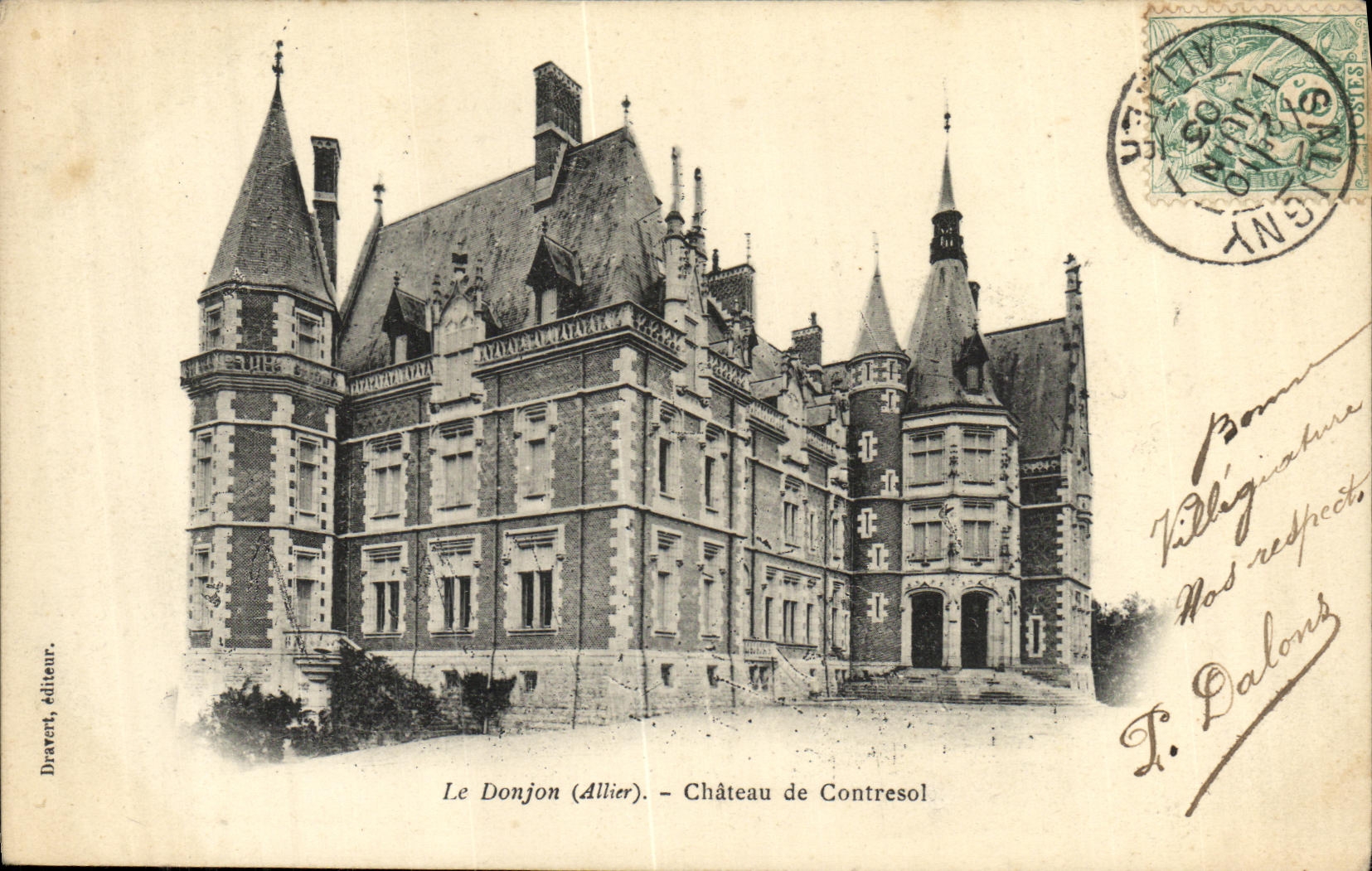 CPA Le Donjon Chateau de Contresol
