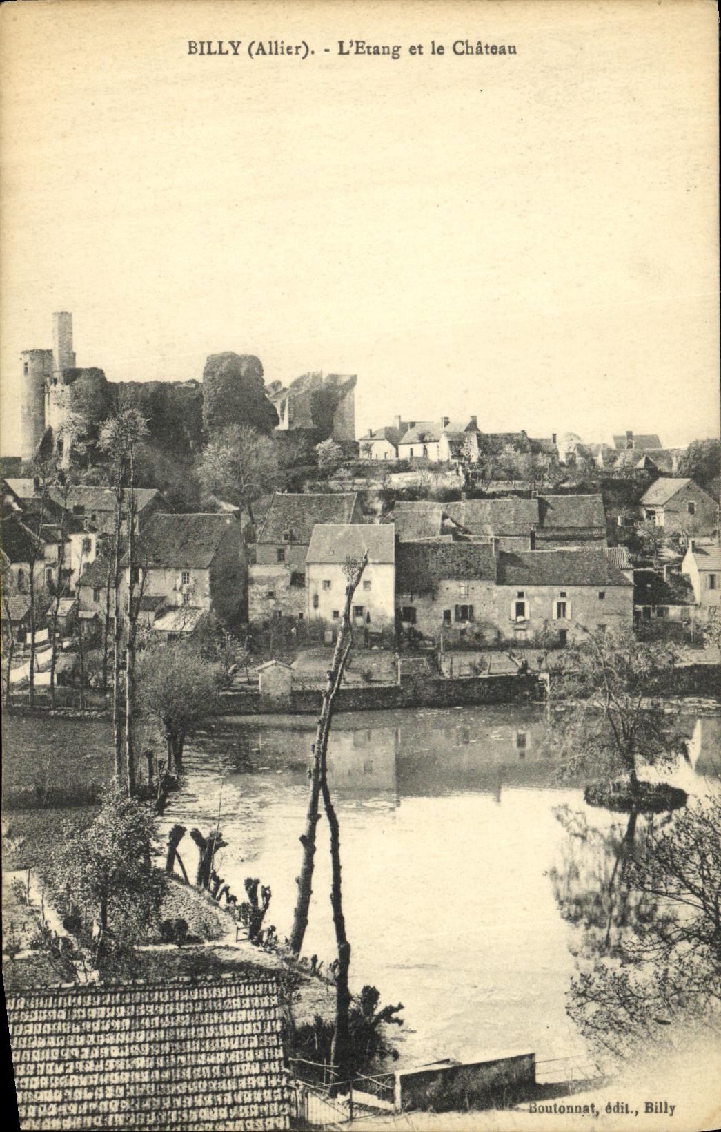CPA Billy L Etang et le Chateau