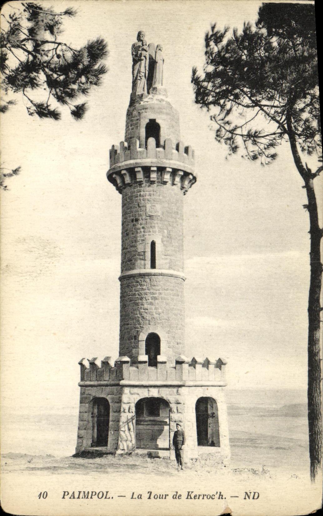 CPA Paimpol La Tour de Kerroch