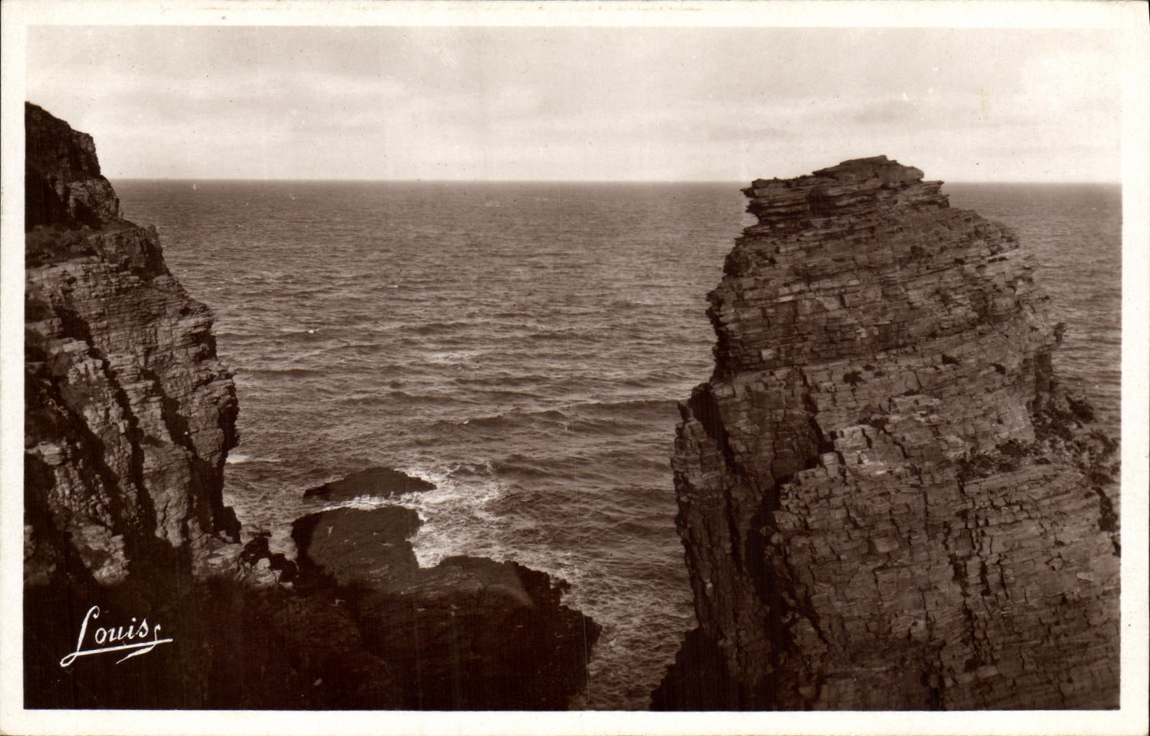 CPA Cap Frehel La Fauconniere et le Gouffre