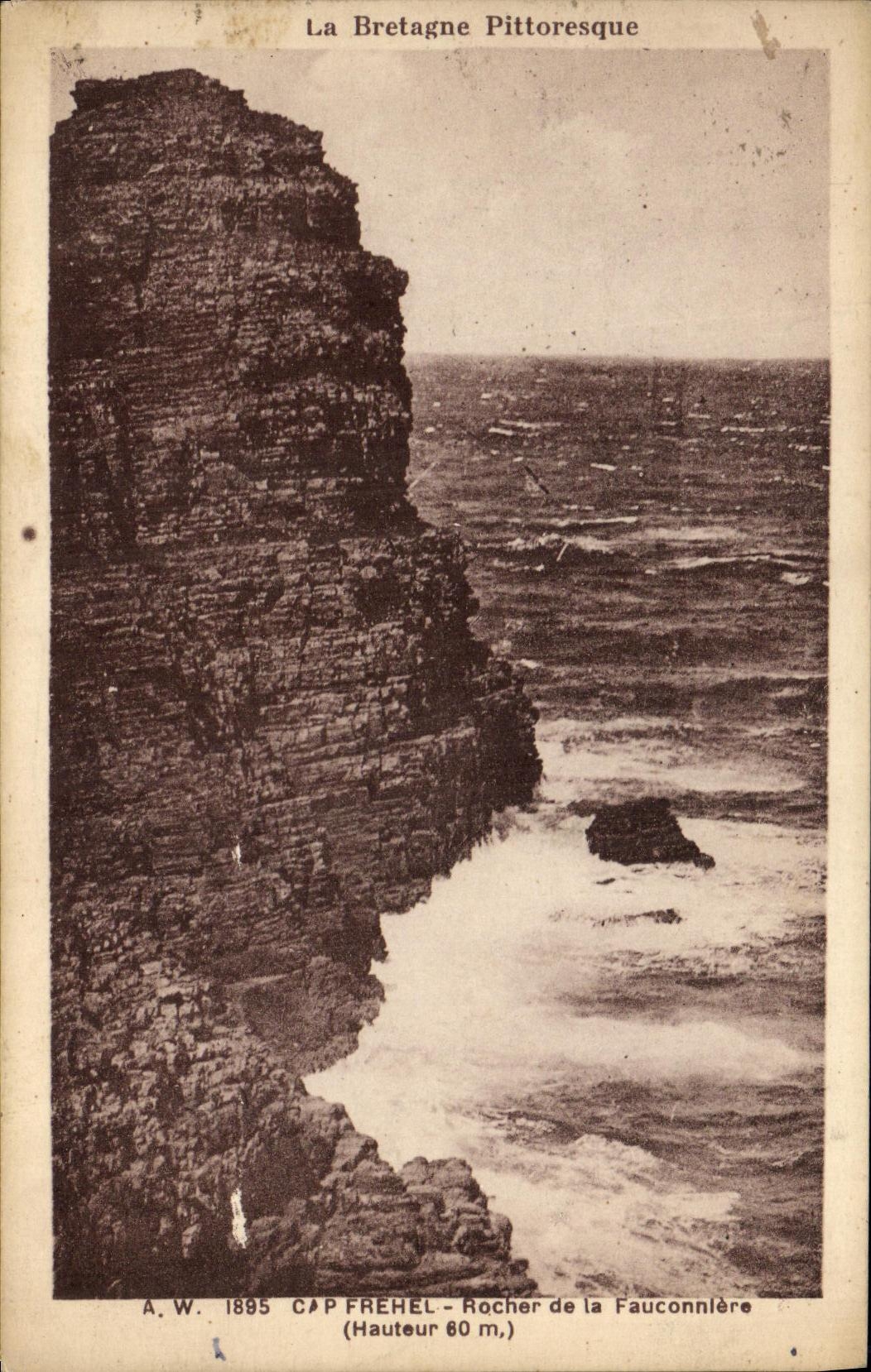 CPA Cap Frehel Rocher de la Fauconniere
