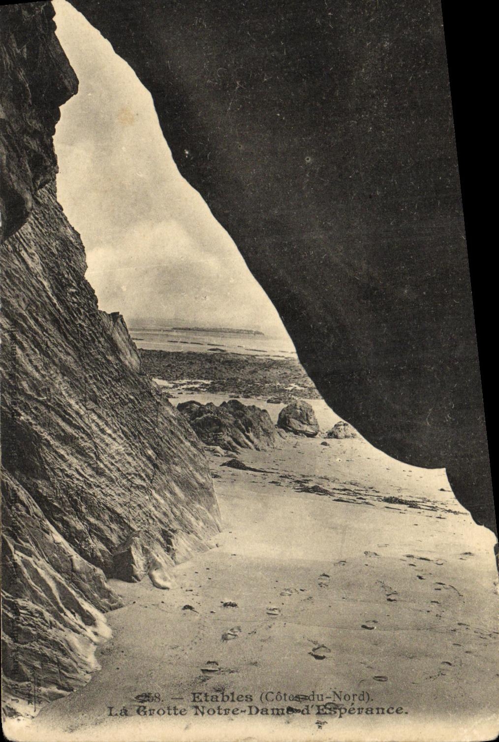CPA Etables La grotte Notre dame d Esperance