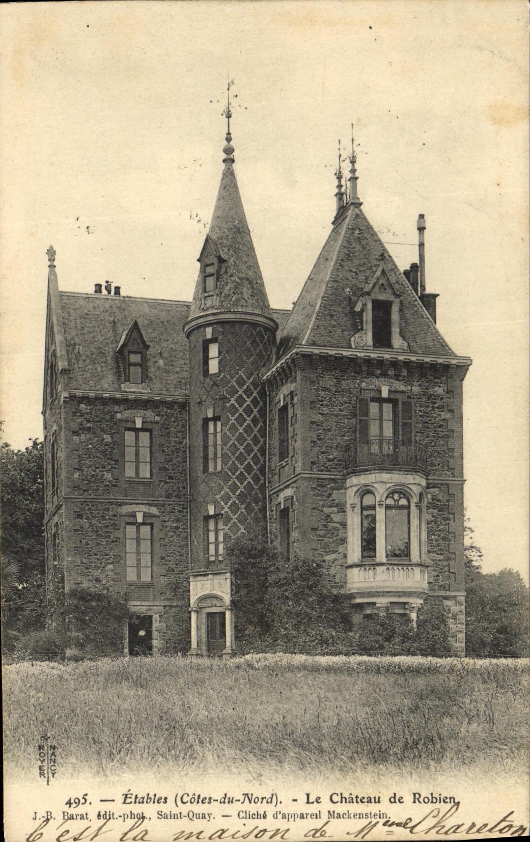 CPA Etables Le Chateau de Robien