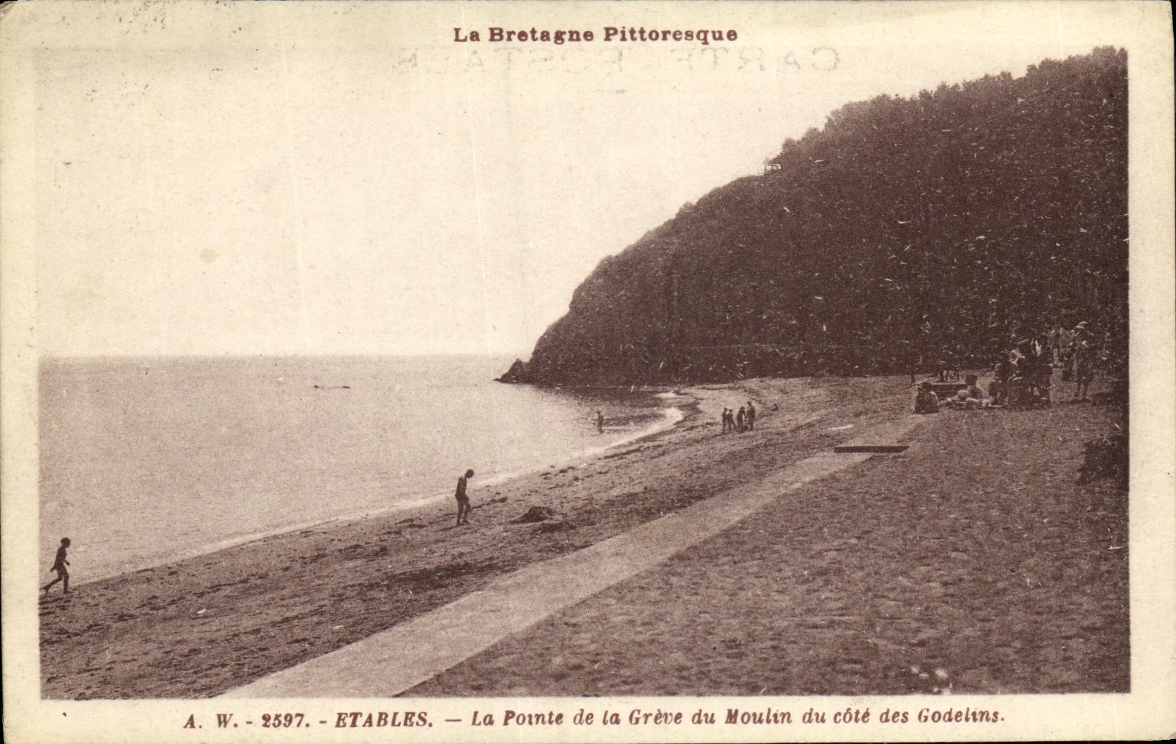 CPA Etables La Pointe de la Greve du Moulin du cote des Godelins