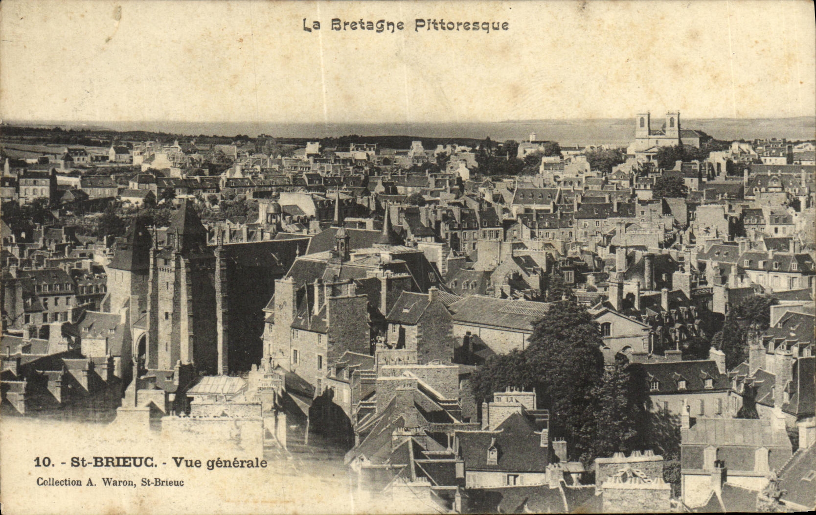 CPA St Brieuc Vue generale