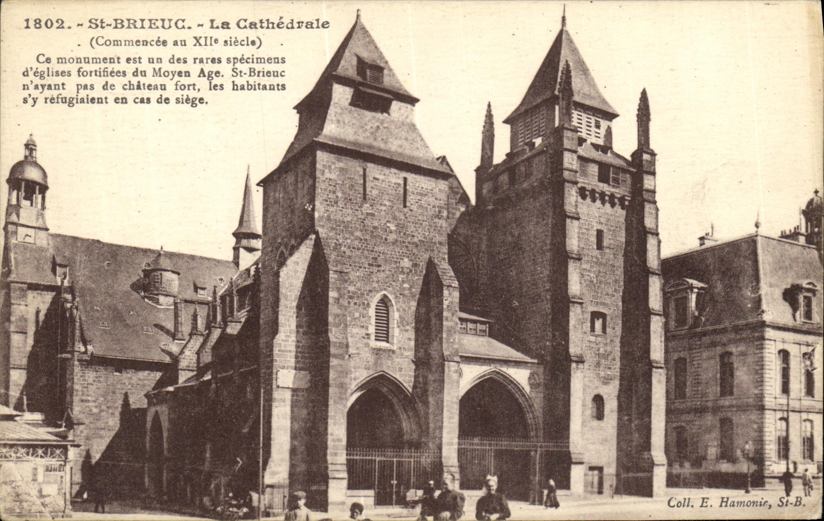 CPA St Brieuc La Cathedrale