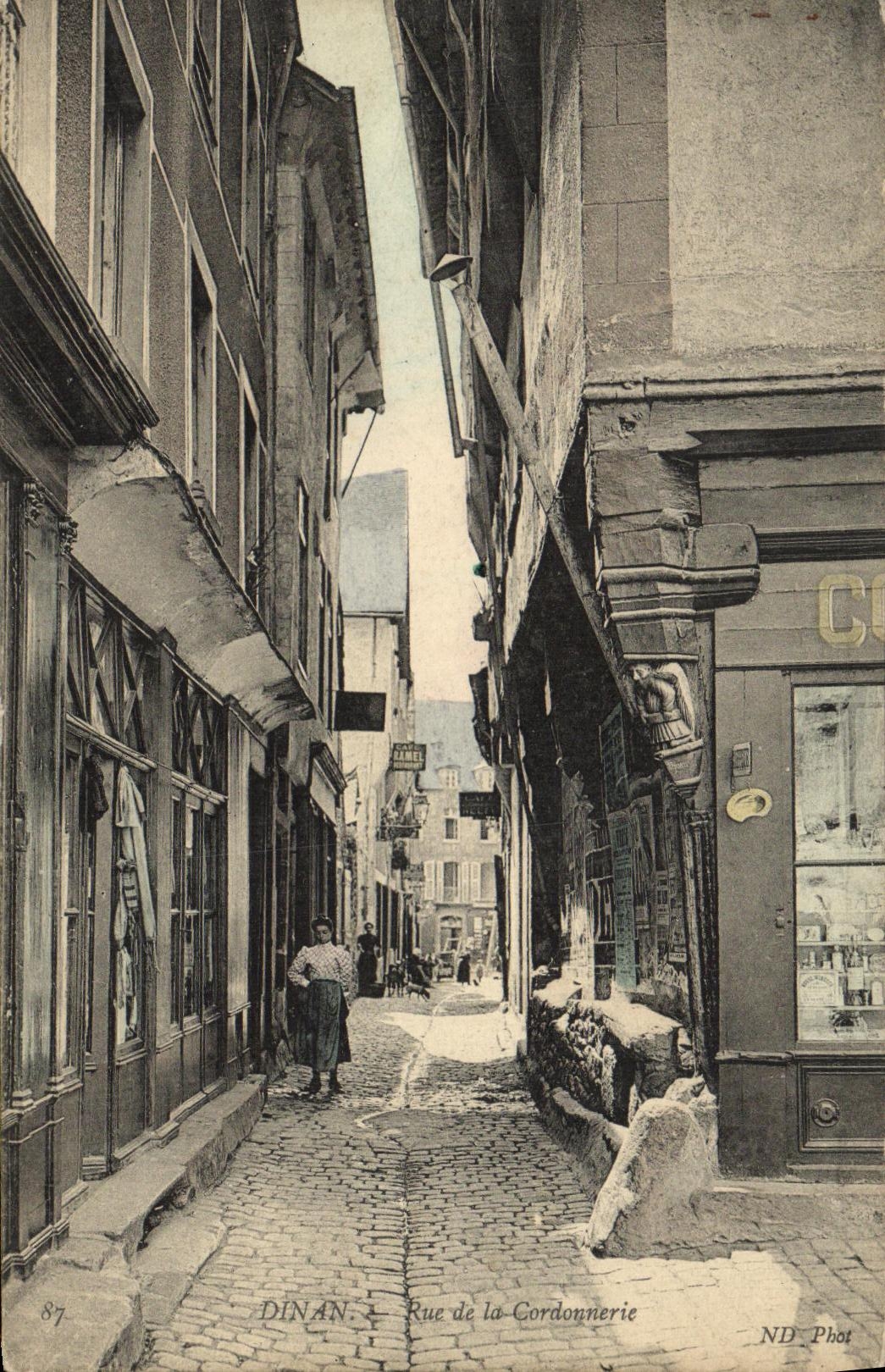 CPA Dinan Rue de la Cordonnerie 