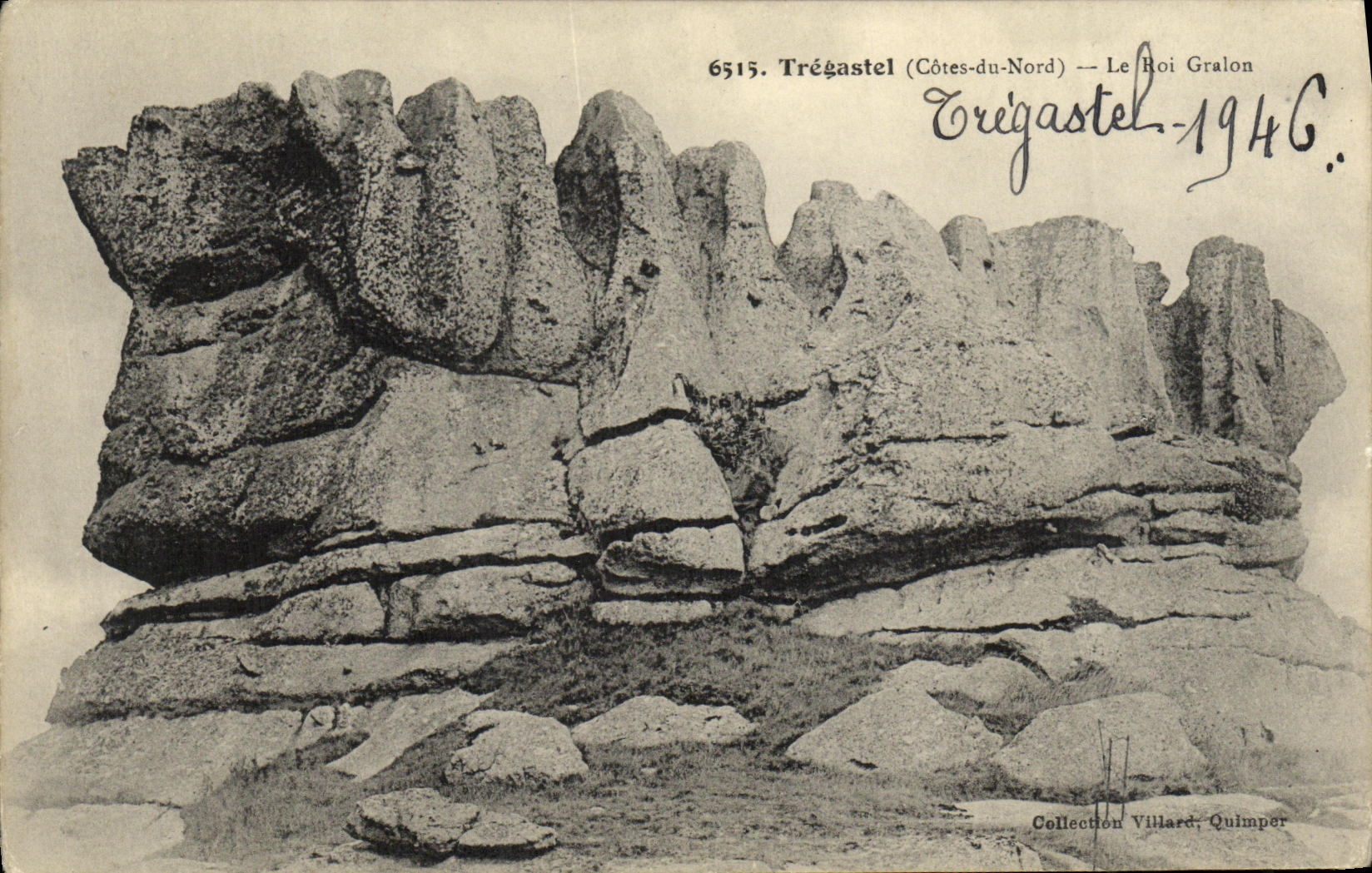 CPA Tregastel Le Roi Gralon